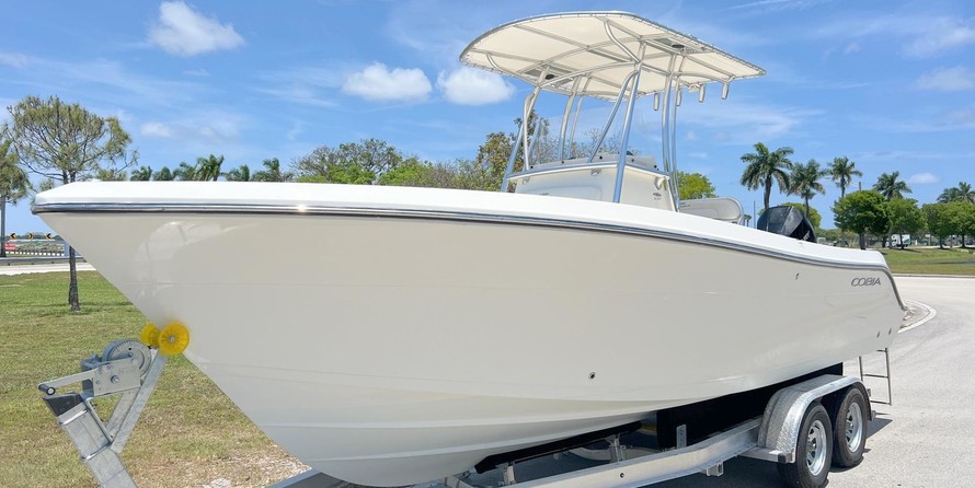 Cobia 217 center console