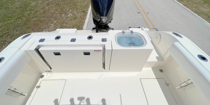 Cobia 217 center console