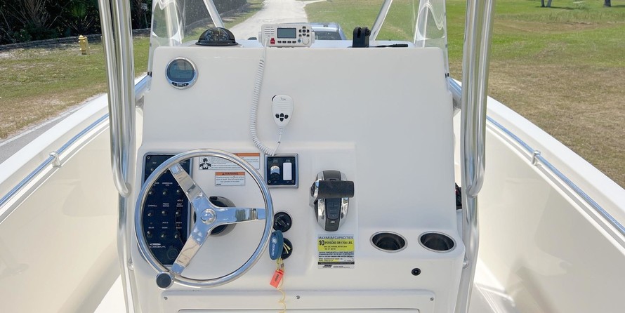 Cobia 217 center console