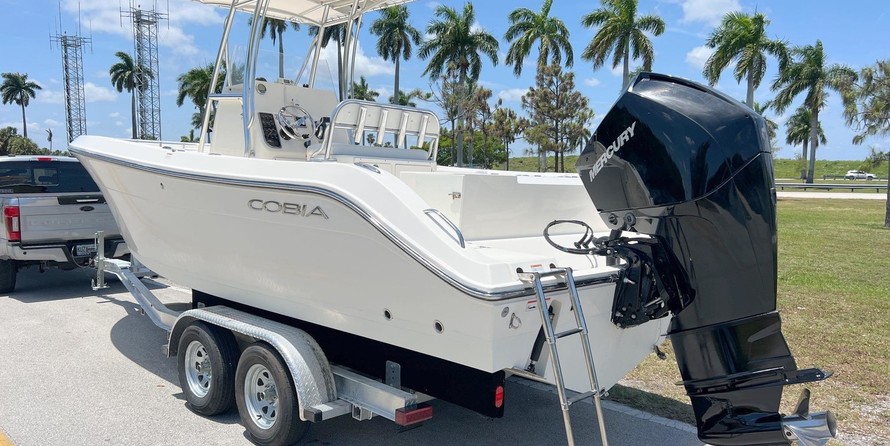 Cobia 217 center console