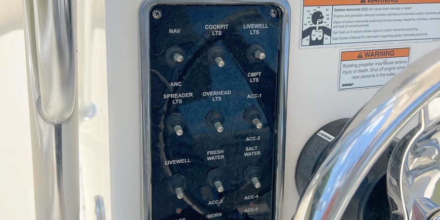 Cobia 217 center console