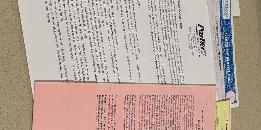 Parker 1801 Center Console