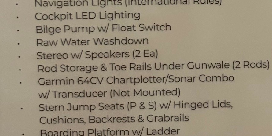 Parker 1801 Center Console