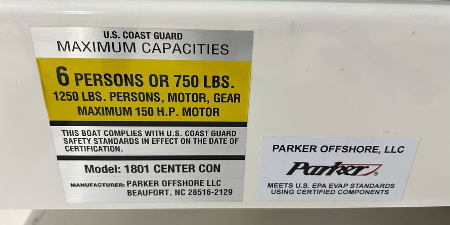Parker 1801 Center Console