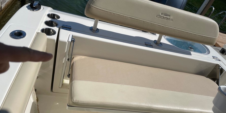 Cobia 217 center console
