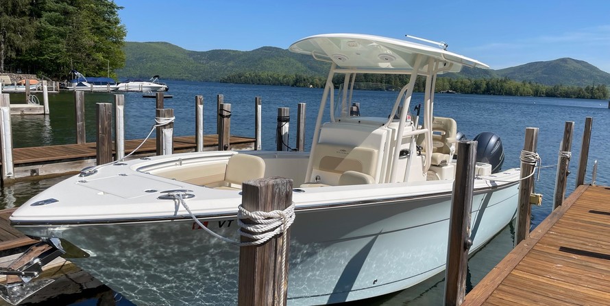 Cobia 217 center console