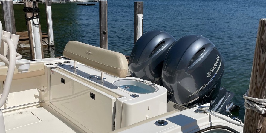 Cobia 217 center console