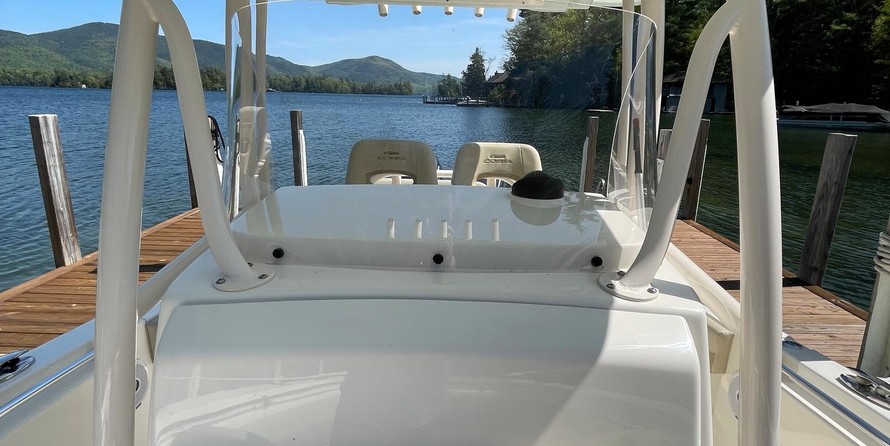 Cobia 217 center console