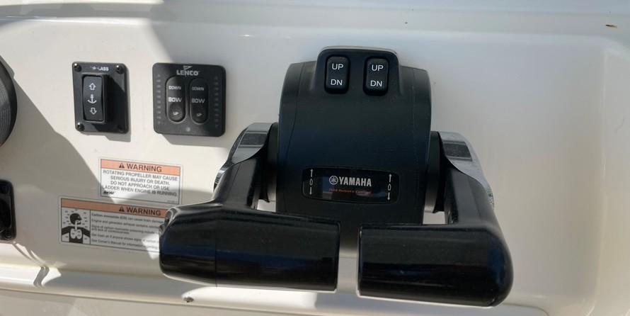 Cobia 217 center console