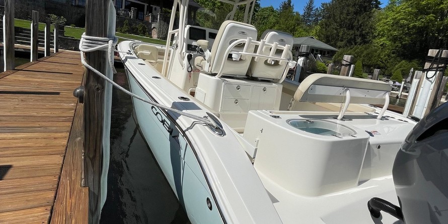 Cobia 217 center console