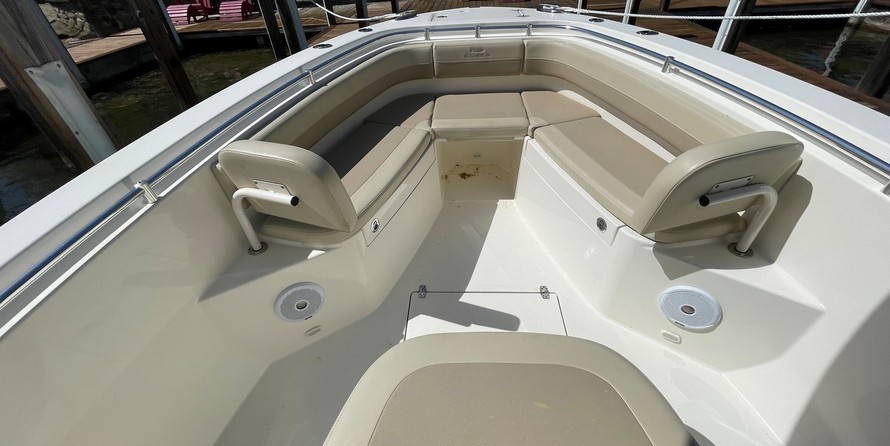 Cobia 217 center console