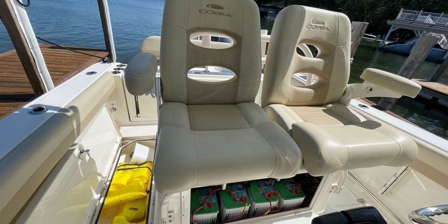 Cobia 217 center console