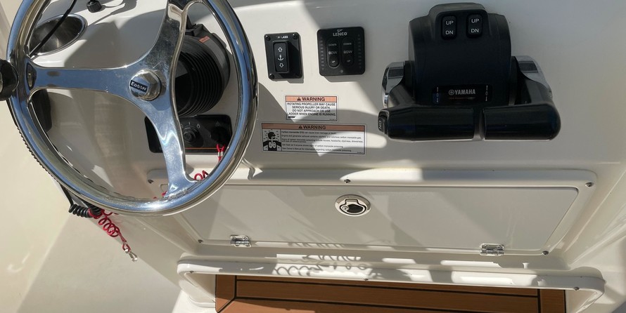 Cobia 217 center console