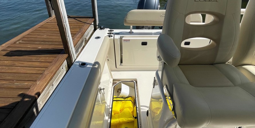 Cobia 217 center console