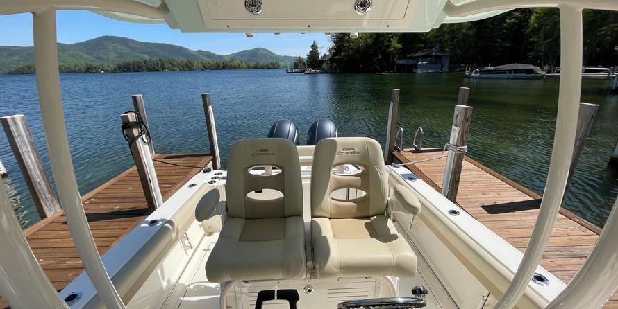 Cobia 217 center console