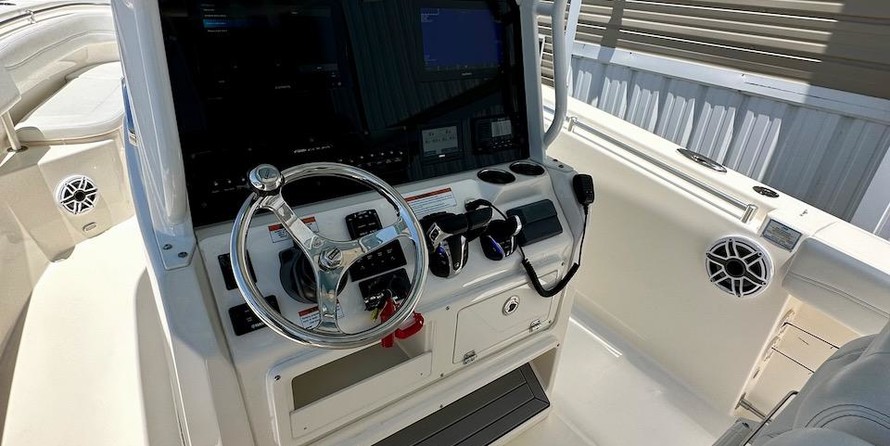 Cobia 217 center console