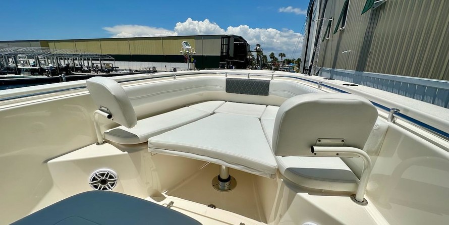 Cobia 217 center console