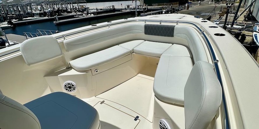 Cobia 217 center console