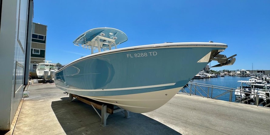 Cobia 217 center console