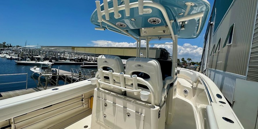 Cobia 217 center console