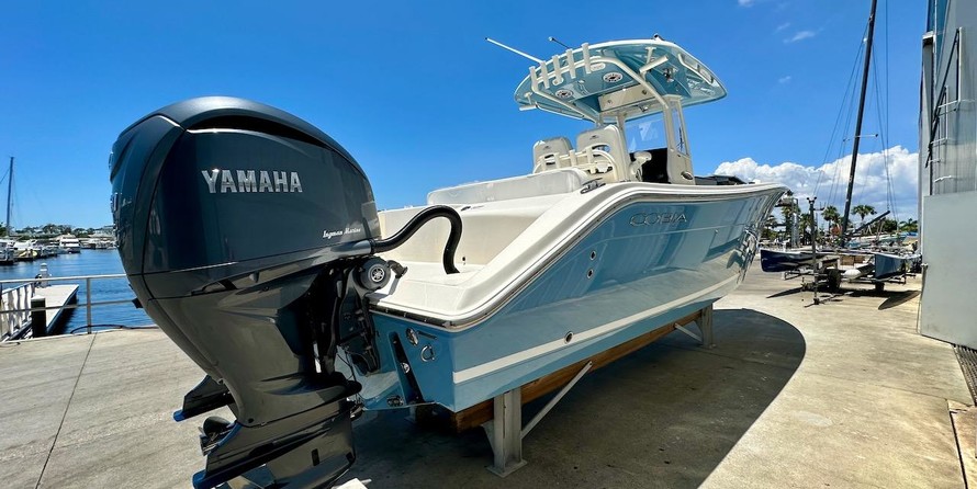 Cobia 217 center console