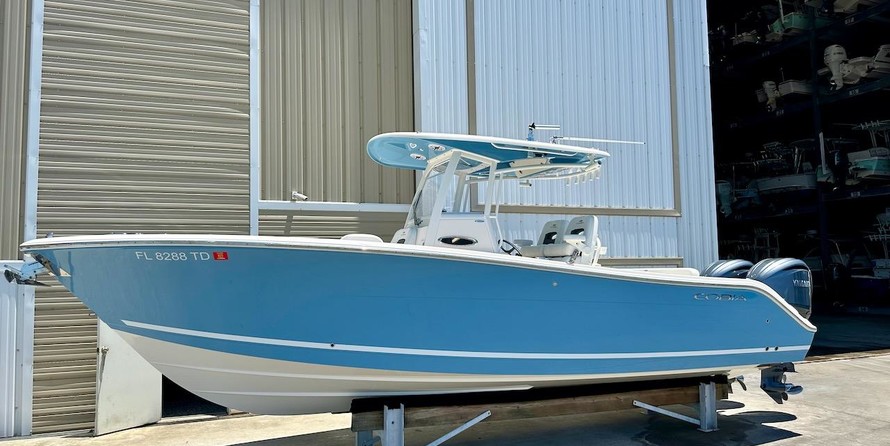 Cobia 217 center console