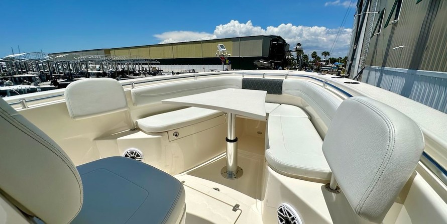 Cobia 217 center console