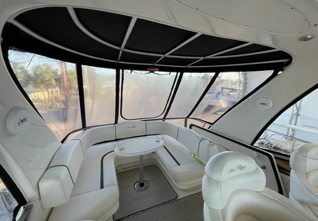 Sea ray 420 sedan bridge