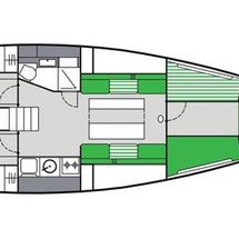 Hanse 44 Varianta