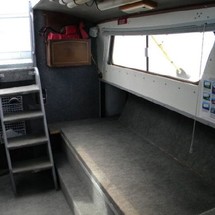 1999 27 hike built aluminum patrol boat w/ trailer