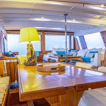 Simpson 12 meter junk rigged