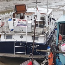 Dutch steel motor cruiser 48ft