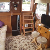 Dutch steel motor cruiser 48ft