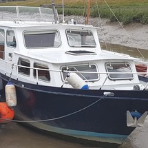 Dutch steel motor cruiser 48ft