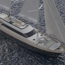 Motor sailer