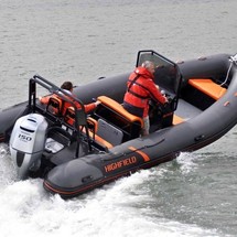 Highfield dl 640 aluminium rib - hypalon