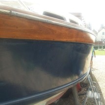 1999 27 hike built aluminum patrol boat w/ trailer