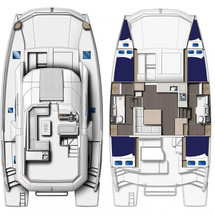 Moorings 43 Power Cat