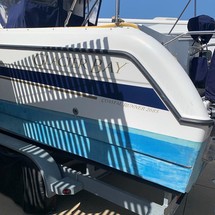 Glacier bay isle runner blue hull 2670