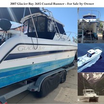 Glacier bay isle runner blue hull 2670