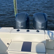 Pursuit 2870 center console