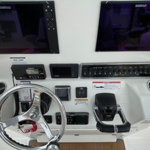 Cobia 217 center console