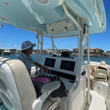 Cobia 217 center console