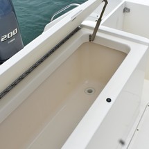 Pursuit 2870 center console