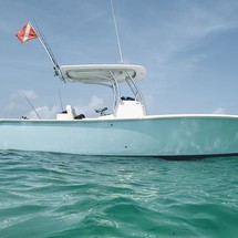 Intrepid 26 center console