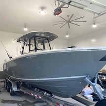 Cobia 217 center console