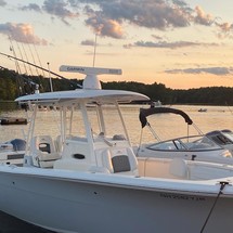 Cobia 217 center console