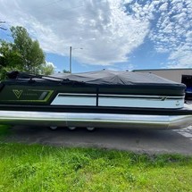 60 x 16 tri-toon passenger vessel