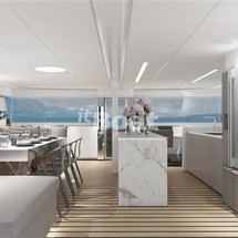 Luxury motor yacht pearl 60