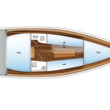 Sedna 26 swing keel